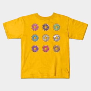 I Love Doughnuts Kids T-Shirt